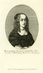 Elizabeth Stuart, deuxième fille du roi Charles I - English School