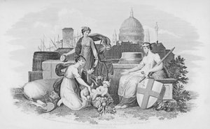 Représentation emblématique du Commerce et de l