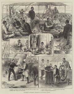En route pour Souakim (gravure)
