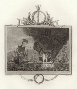 Engagement entre les flottes françaises et anglaises dans la Manche le 10 août 1512