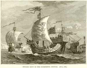 Navires Anglais du XIVe Siècle