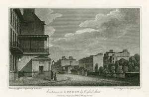 Entrée de Londres par Oxford Street - English School
