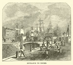 Entrée des docks - English School