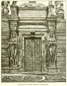 Entrée du tombeau de Napoléon - English School