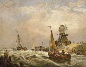 Entrée du Zuiderzee - English School