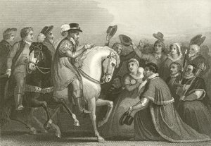 Entrée de Jacques I à Londres - English School