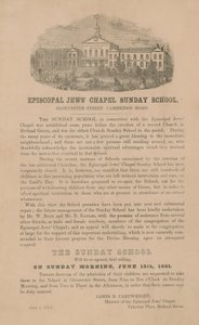 École du dimanche de la chapelle épiscopale juive