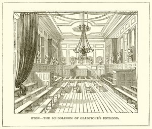Eton--La salle de classe de l