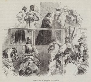 Exécution de Charles Ier - English School