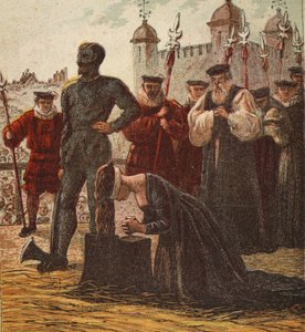 Exécution de Lady Jane Grey, pub. 1890