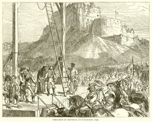 Exécution de Montrose à Édimbourg, 1650 - English School