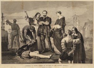 Exécution de patriotes espagnols sous le règne de l