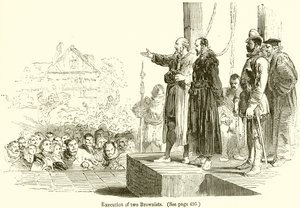 Exécution de deux Brownistes - English School