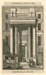Exeter Hall, Strand, Londres - English School
