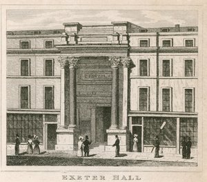 Exeter Hall, Strand, Londres