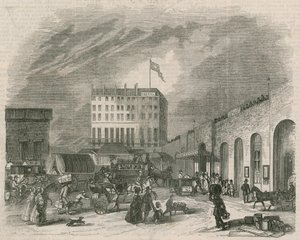 Extérieur du terminus du Great Western Railway - English School