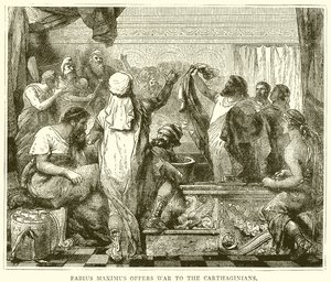Fabius Maximus offre la guerre aux Carthaginois