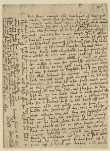 Fac-similé de la lettre d
