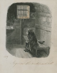 Fagin dans la cellule des condamnés