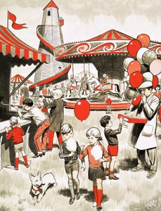Scène de Fête Foraine