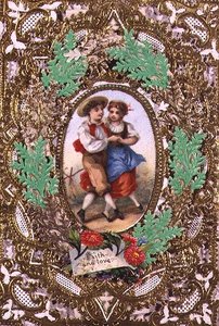 Foi et amour, carte de la Saint-Valentin - English School