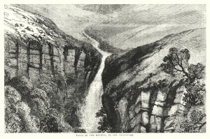 Chutes du Macmac, dans le Transvaal - English School