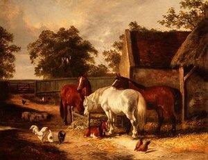 Scène de ferme - English School