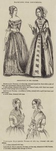 Modes pour décembre (gravure) - English School