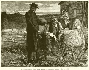 Père Mathew et les pauvres affamés - English School