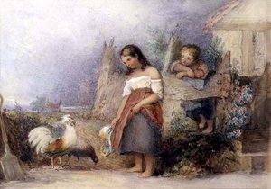 Nourrir les poules - English School