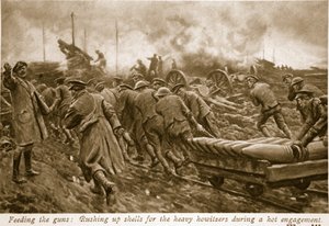 Nourrir les canons, 1914-19 - English School