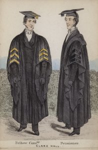 Commun Fellow, Pensionnaire, Clare Hall