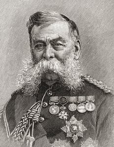 Field Marshal Sir John Linthorn Arabin Simmons - English School