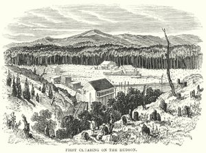 Première clairière sur l