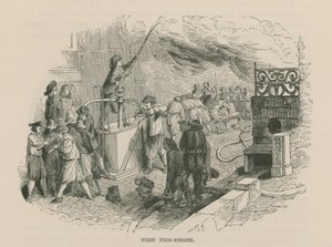Première machine à vapeur de pompiers