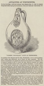 "Vieillard flamand," trouvé à Westminster (gravure) - English School