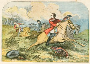 Fuite du prétendant à Culloden - English School
