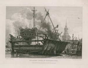 Dock flottant à Rotherhithe - English School
