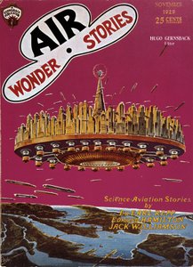 Soucoupe volante - dans "Air Wonder Stories", nov. 1929