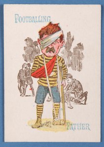 Père footballer, carte d