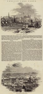 Ports de maïs étrangers (gravure)