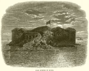Fort Sumter en ruines - English School