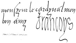 François Ier de France, né en 1494, mort en 1547