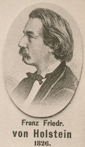 Franz Friedrich von Holstein - English School