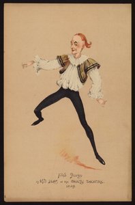 Fred Storey, acteur et danseur anglais - English School