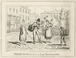 Musiciens français ou Les Savoyards - English School