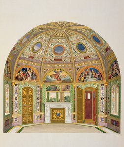 Décoration à fresque dans la maison d