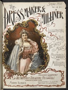 Couverture. La Couturière et la Modiste. 1895