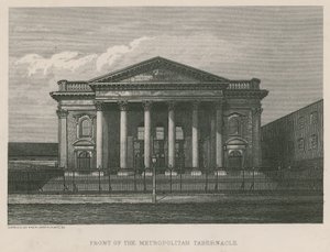 Façade du Tabernacle Métropolitain - English School
