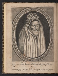 Frontispice de Deaths Duell de John Donne